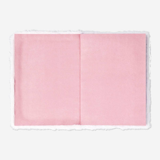 Notebook Plush W. Eyes Pink