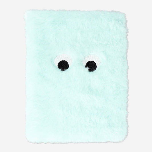 Notebook Plush W. Eyes Green