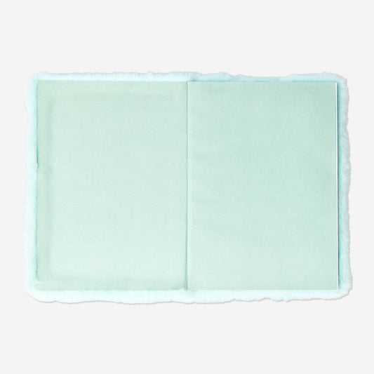 Notebook Plush W. Eyes Green