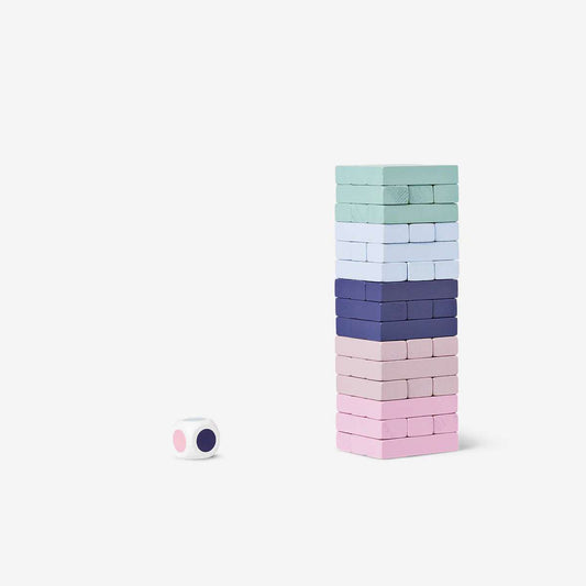 Game Mini Stacking Tower Wood (In)