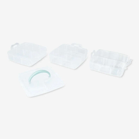 Box Storage Plastic Green