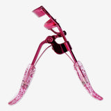 Curler For Eyelashes Pink With Pink Glit