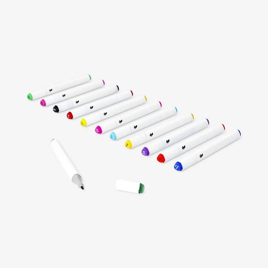 Dual Marker 12 Pcs Brights