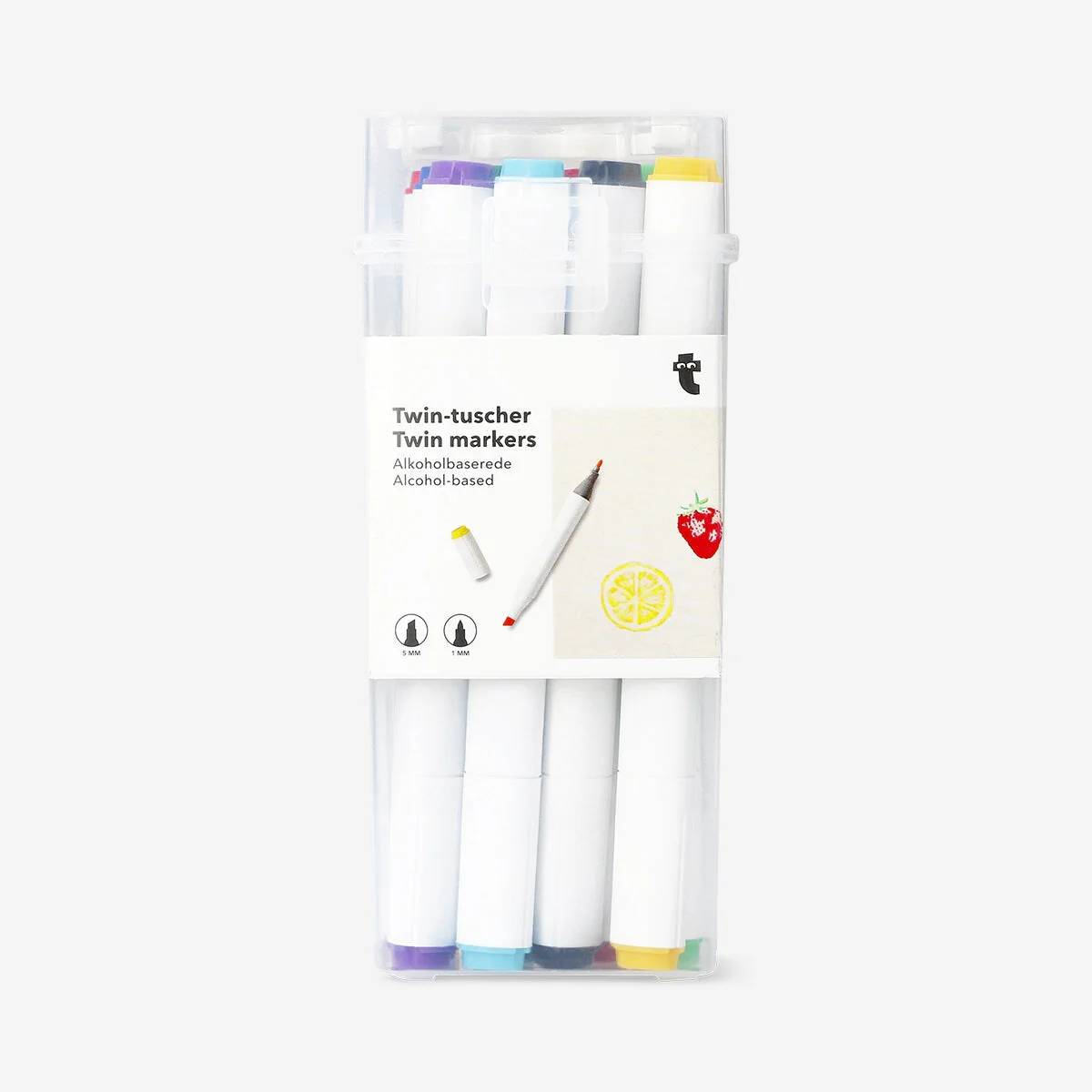Dual Marker 12 Pcs Brights