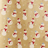 Wrapping Paper Giant Craft Snowman 500 X