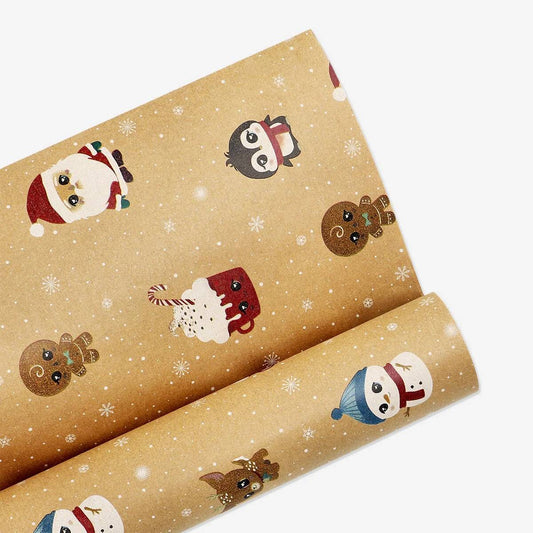 Wrapping Paper Craft Cute Characters 100