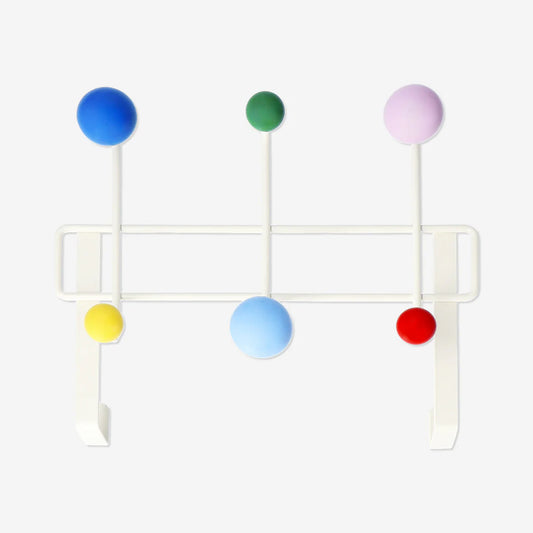 Rack Hanging Over Door 6 Pcs Knobs