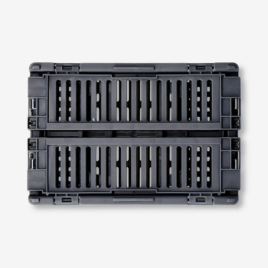 Box Foldable Recycled Pp 15X10X5,5Cm Gre