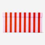 Box Paper Small Pink/Orange Stripe