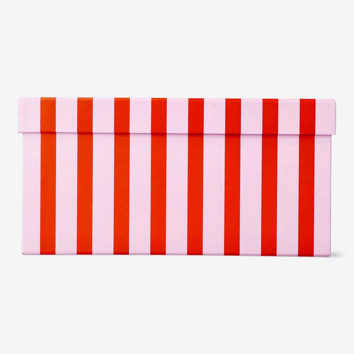Box Paper Small Pink/Orange Stripe