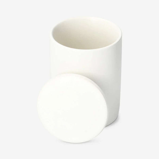 Jar For Qtip Ceramic