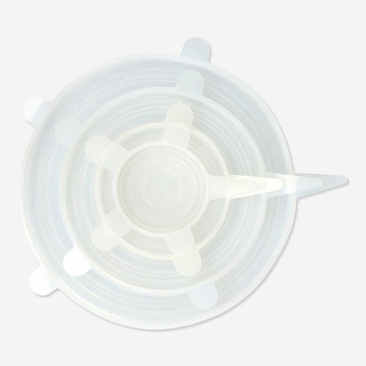 Silicone Covers 4 Pcs Transparent