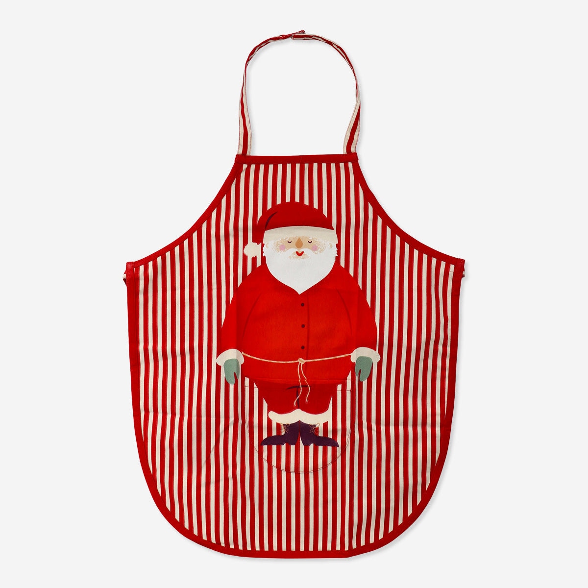 Apron Kids Velcro Red/Wht Stripes Santa – Flying Tiger Copenhagen